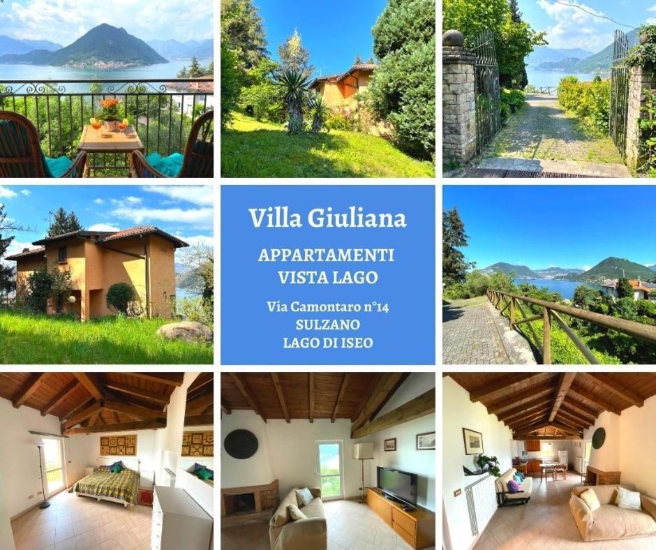 Appartamento Lake View Di Villa Giuliana Сульцано Екстер'єр фото